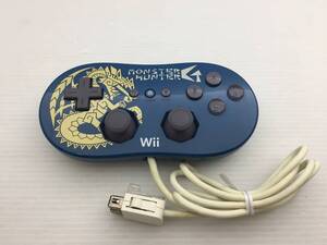 3/ Nintendo Wii クラシックコントローラー モンスターハンター モンハン 動作品 / 31276