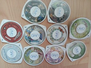 PSP テイルズシリーズ モンハン計10本 動作品