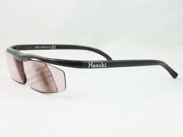 日本製◆ハズキルーペ コンパクト カラー 1.85倍 黒◆量販店 見 本 品 老眼鏡 拡大鏡 リーディンググラス シニアグラス パソコン スマホ