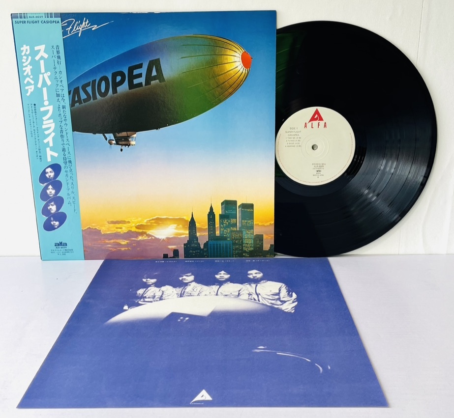 美盤 レア盤 カシオペア Casiopea 1986年 12インチEPレコード