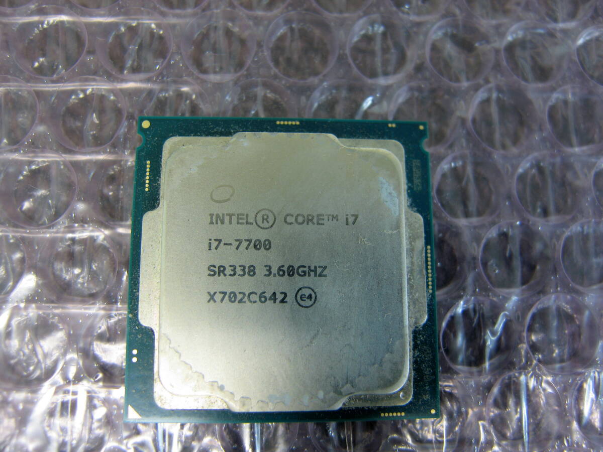 Yahoo!オークション -「intel cpu core i7-7700」(CPU) (パーツ