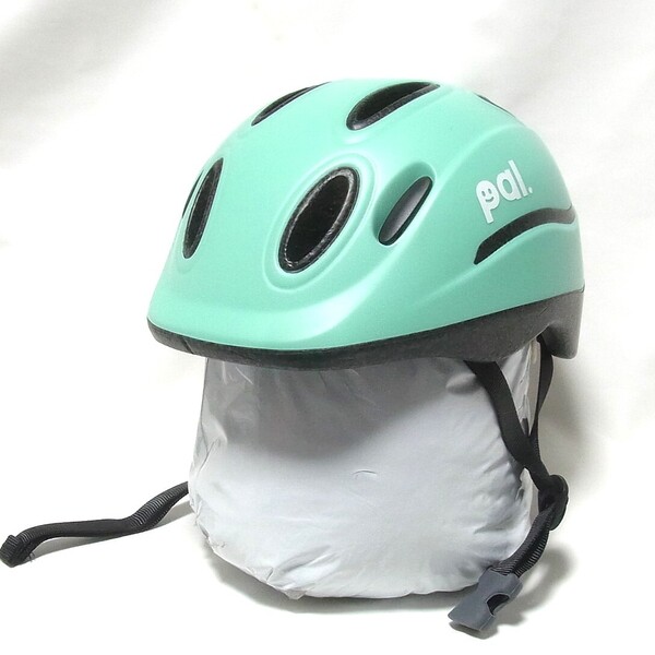 OGK KABUTO 美品 自転車 ヘルメット 子ども用 PAL/パル 児童用◎頭囲:49~54cm 2023年製 現行品 ソーダ色 送料無料