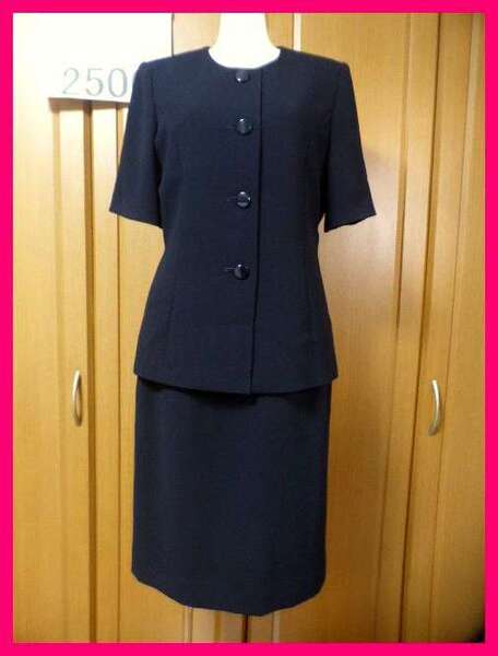 送料無料★ブラックフォーマルセットアップスーツ11 SOIR BENIR/東京ソワール 冠婚葬祭/喪服/礼服/結婚式/披露宴/二次会謝恩会/イベント