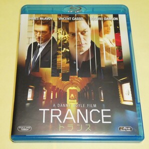 美品 セル版ブルーレイ トランス 特典映像満載 ジェームズ・マカヴォイ ヴァンサン・カッセル ダニー・ボイル監督