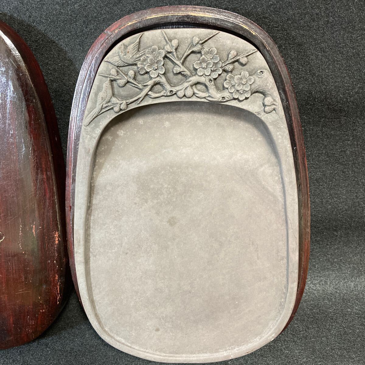 今週のおすすめ製品 中国 骨董品 硯 箱付き 2400g 古硯 書 - 書