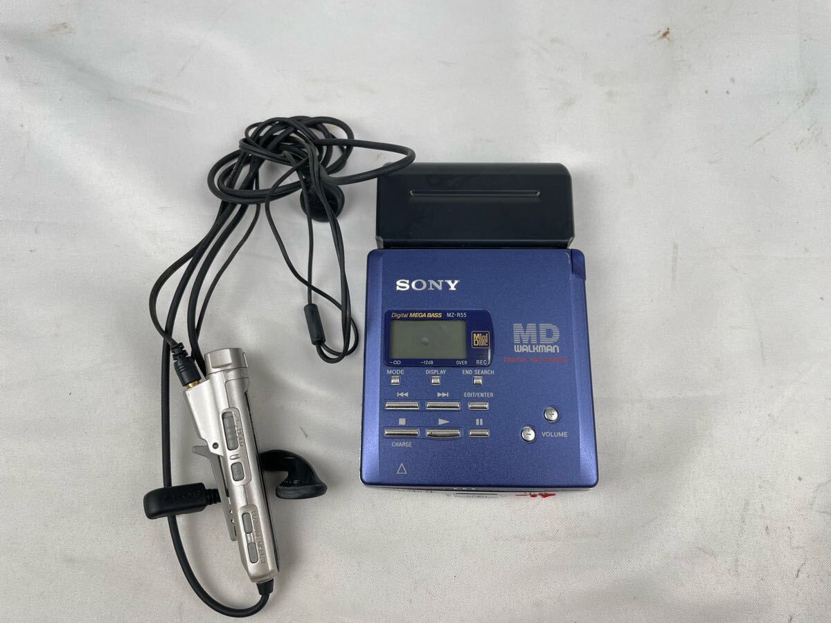 MD ウォークマン ジャンク MZ-R55 （SONY MZ-R55 MD Walkman