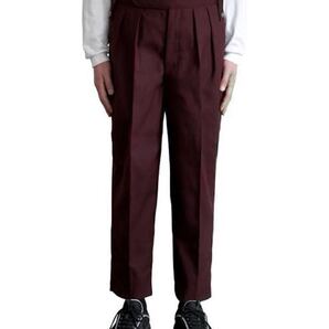 NEAT×Continuer 別注 ホップサック ベルトレス ボルドー L ニート スラックス パンツ ワイン メンズ 古着 ヴィンテージ 西野大士