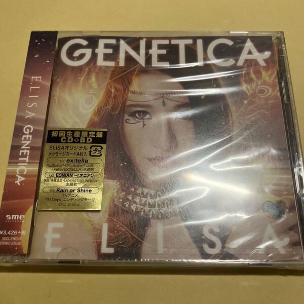 ☆新品未開封☆ ELISA / GENETICA 初回限定盤 CD+Blu-ray