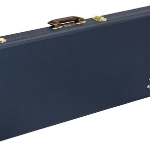 Fender フェンダー エレキギター ハードケース CLASSIC SERIES WOOD CASE STRATOCASTER TELECASTER NAVY BLUE ネイビーブルー