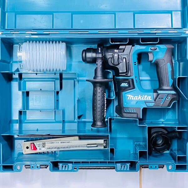 程度良好 送料無料 マキタ makita 18V 17mm 充電式ハンマドリル HR171DZK 本体+ケース ビット付き