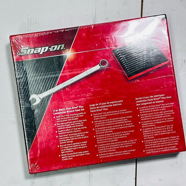 未開封 未使用 送料無料 スナップオン Snap-on フランクドライブプラス コンビネーションレンチセット SOEXM01FMBR 7-19mm