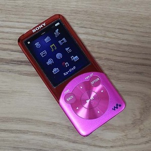 ◆◆SONY Walkman ソニーウォークマン NW-S755 16GB ビビッドピンク 動作確認済 バッテリー良好|NW-1048◆◆