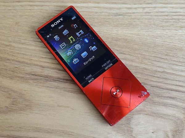 ◆◆SONY Walkman ソニーウォークマン NW-A25 16GB レッド Bluetooth/microSD/ハイレゾ対応 動作良好 バッテリー良好|NW-1062◆◆