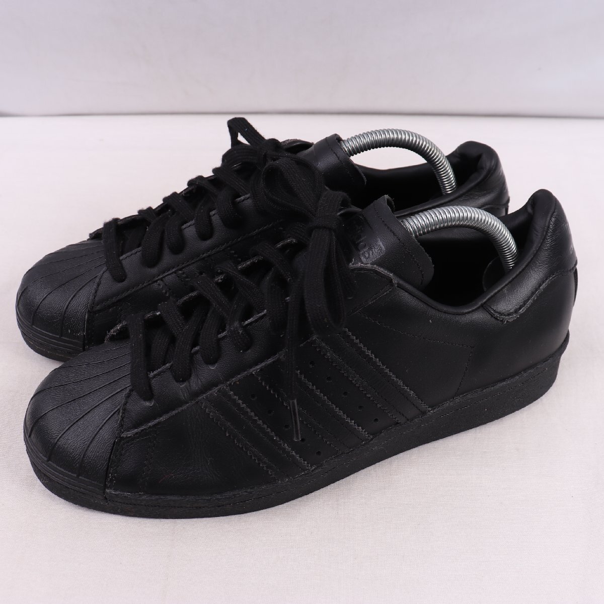 【美中古品】adidas SUPERSTAR 黒 箱付き Yahoo!オークション -「adidas アディダス スーパースター