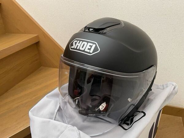 SHOEI ショウエイ J-Cruise MサイズSena 専用インカム付き