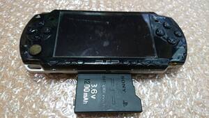 PSP「プレイステーション・ポータブル」 ピアノ・ブラック (PSP-2000PB) ジャンク