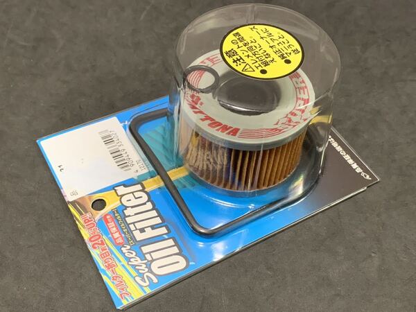 CB250T/N DAYTONA製 高品質オイルフィルター(パッキン付き)1個 新品即決 CB400T/N ホークⅢ バブ CB400D デイトナ エレメント