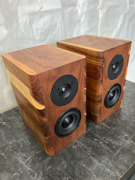 2way ブックシェルフ スピーカー FOSTEX AIYIMA ウォルナット