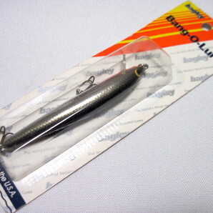 約11cm《Bagley’s》バングオールアー【#4 F TS】メッキ銀黒Sカラー_バグリー Bang-O-Lure バンゴー MINNOWミノー オールドバグリーズ