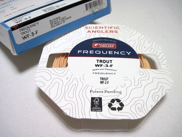 ◎WF-3-F《SA》FREQUENCY TROUT バックスキン【WF3F】フリークエンシィトラウト_ティムコ Scientific Anglers フライライン渓流源流エリア