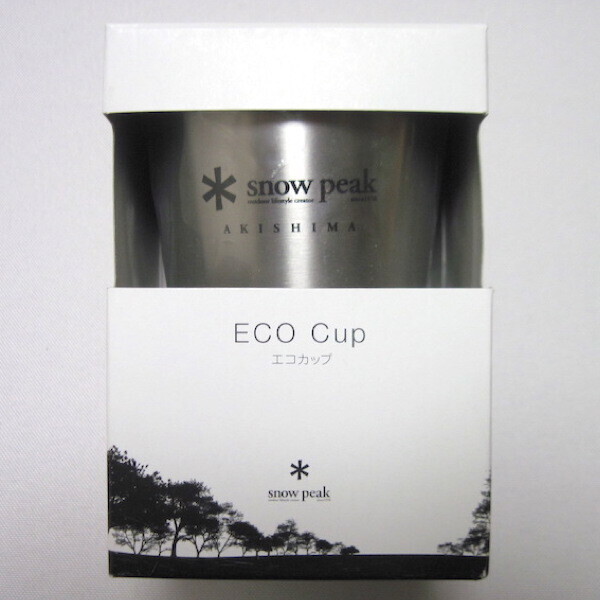 AKISHIMA ★snow peak ECO Cup スノーピーク『昭島』限定販売エコカップ_キャンプアウトドアステンレスマグシェラカップビールタンブラー