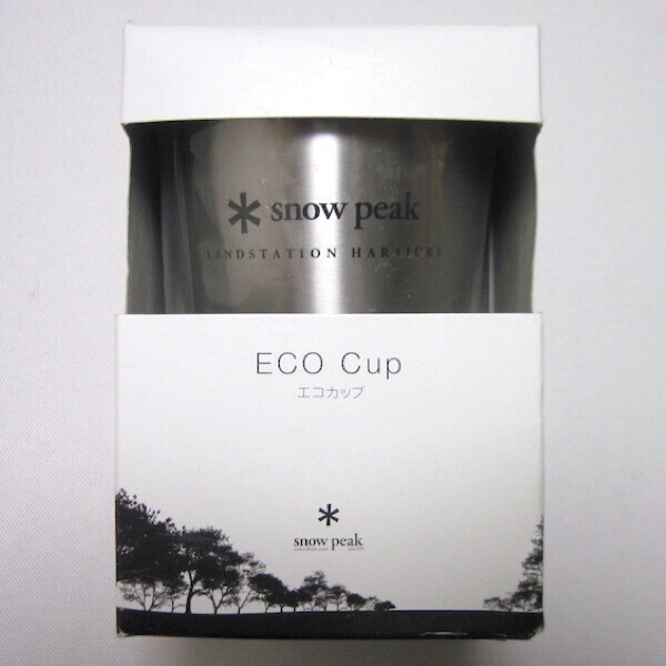 LANDSTATION HARAJUKU ★snow peak ECO Cup スノーピーク『ランドステーション原宿』限定販売エコカップ_キャンプマグシェラカップビール