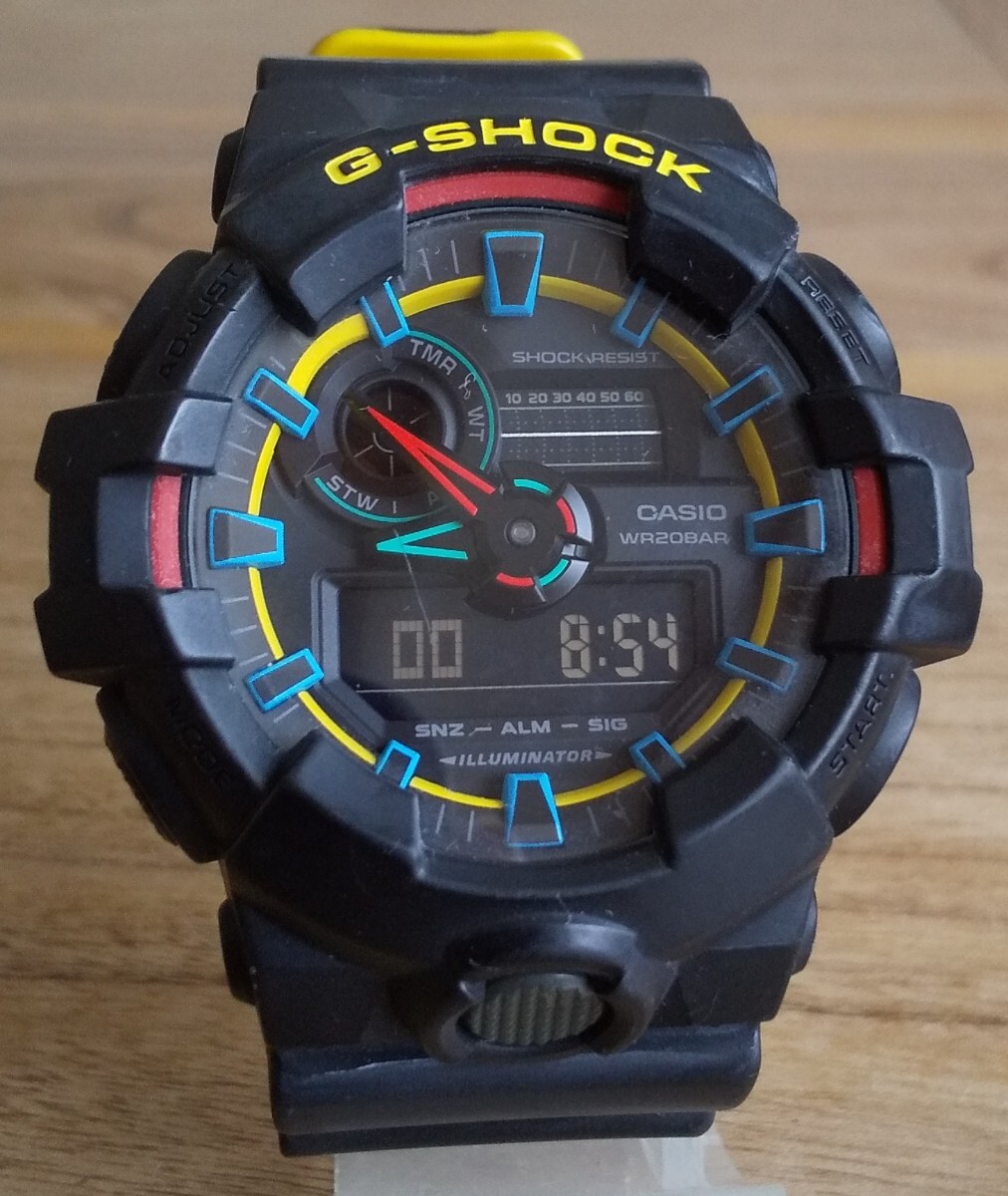 米軍放出品 CASIO G-SHOCK(GA-700SE)腕時計中古品4 米軍放出品 CASIO G-SHOCK(GA-700SE)腕時計中古品4