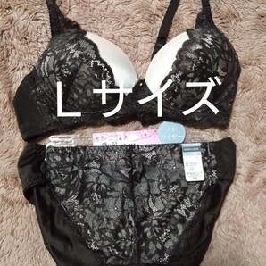②ブラ&ショーツ Lサイズ ノンワイヤー 該当サイズA80 B75 B80 C75 D70 D75