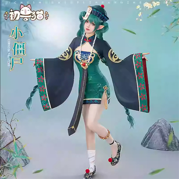 【即日発送可能】初獣猫 ボーカロイド 初音ミク ゾンビ 小僵尸 コスプレ衣装 Lサイズ