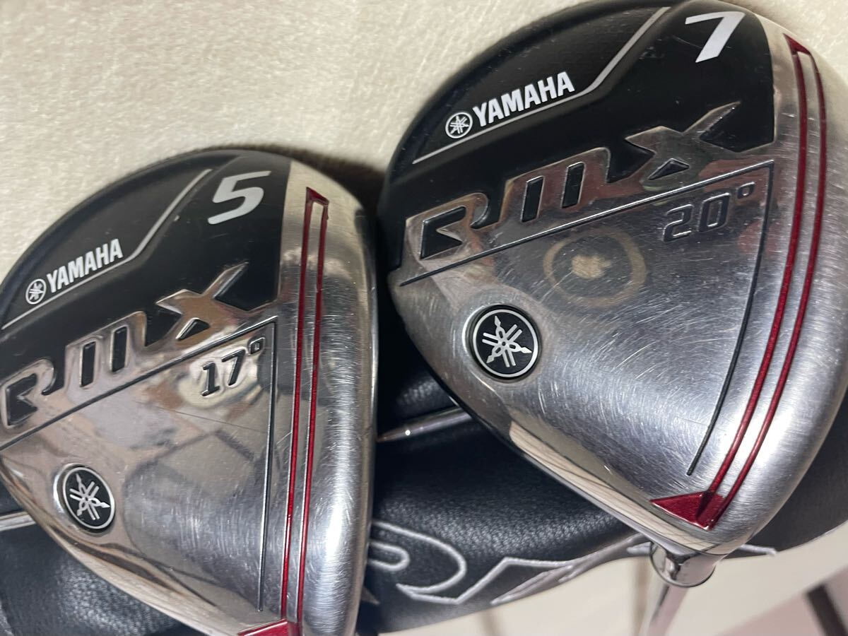 ヤマハ RMXフェアウェイウッド 5w 純正ヘッドカバー付き 中古品