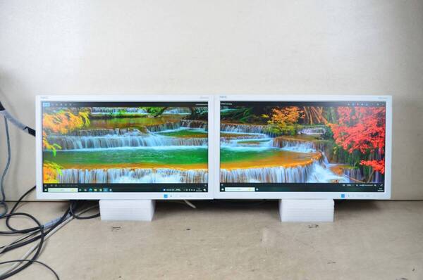 2台セット NEC 20型ワイド AS203WM WXGA 1600×900 スピーカー内蔵 LED ディスプレイ ⑥