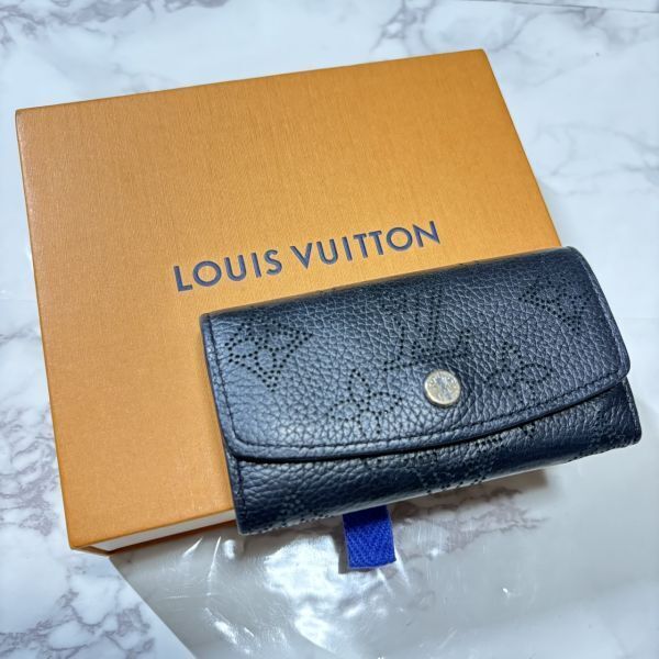 【早い者勝ち】ルイヴィトン マヒナ キーケース ミュルティクレ4 保存箱 LOUIS VUITTON #B543