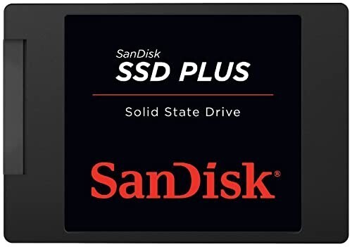SanDisk サンディスク 内蔵 SSD PLUS 2TB 2.5インチ SATA (読み出し最大 545MB/s 書込み最大 450MB/s) PC