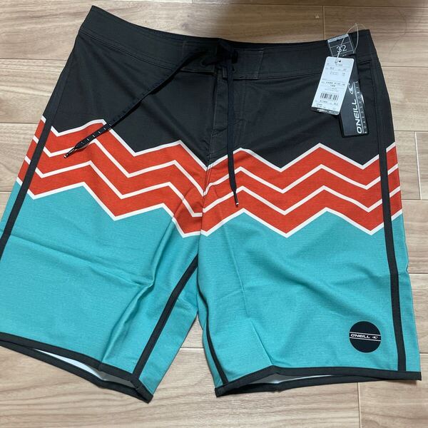 新品未使用 オニール O'NEILL メンズ ボードショーツ 水着 32インチ L サーフパンツ 海パン ハーフパンツ 定価:9,350円