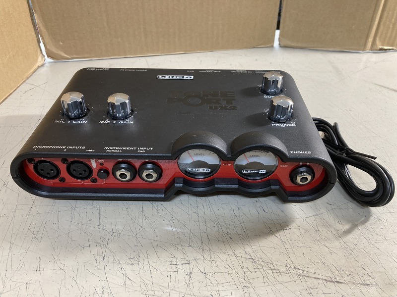 LINE6 UX2 オーディオインターフェイス 新品未使用 POD Studio UX2 - Line 6 Japan