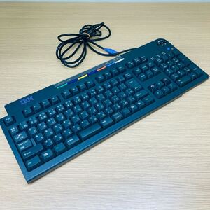 O25095 IBM ラピッドアクセス キーボード KB-9930 ブラック 黒 動作未確認 アイビーエム