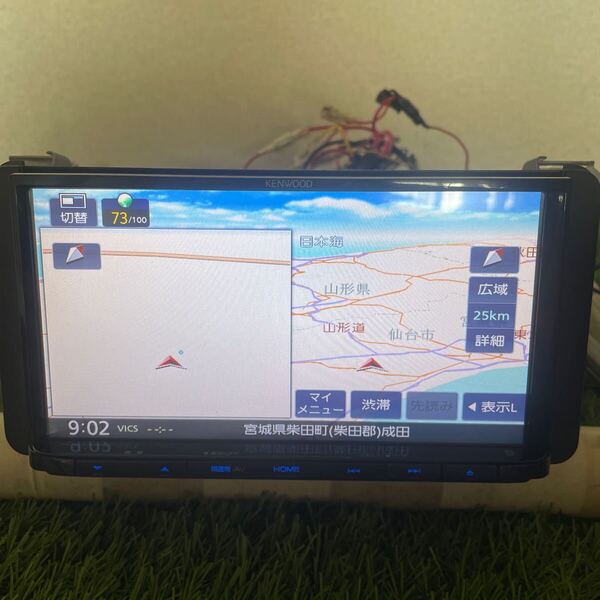 KENWOOD ケンウッド MDV-D504BT フルセグTV USB Bluetooth 地図データ 2016年 メモリ ナビ カーナビ (299)