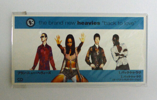 【8cmシングルCD】the brand new heavies / back to love ブラン・ニュー・ヘヴィーズ / バック・トゥ・ラヴ 未開封品
