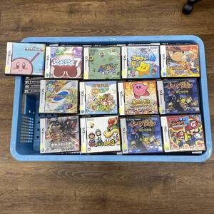 【中古・ジャンク品】1円〜 DS ソフト セット タッチカービィ ポケモンプラチナ ポケモンダンジョン イナイレ2ファイア 等°