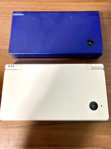 任天堂 DSi 本体 ホワイト メタリックブルー レア 限定 ダウンロードソフト有り ポケモン風ゲーム モンスタークロニクル など 1円スタート