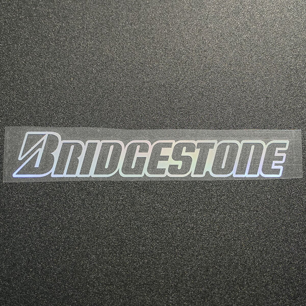 【文字だけ残るタイプ】BRIDGESTONE ブリヂストン カッティングステッカー オーロラ 1枚 縦33mm×横202mm | 新品 | 未使用 | 切文字