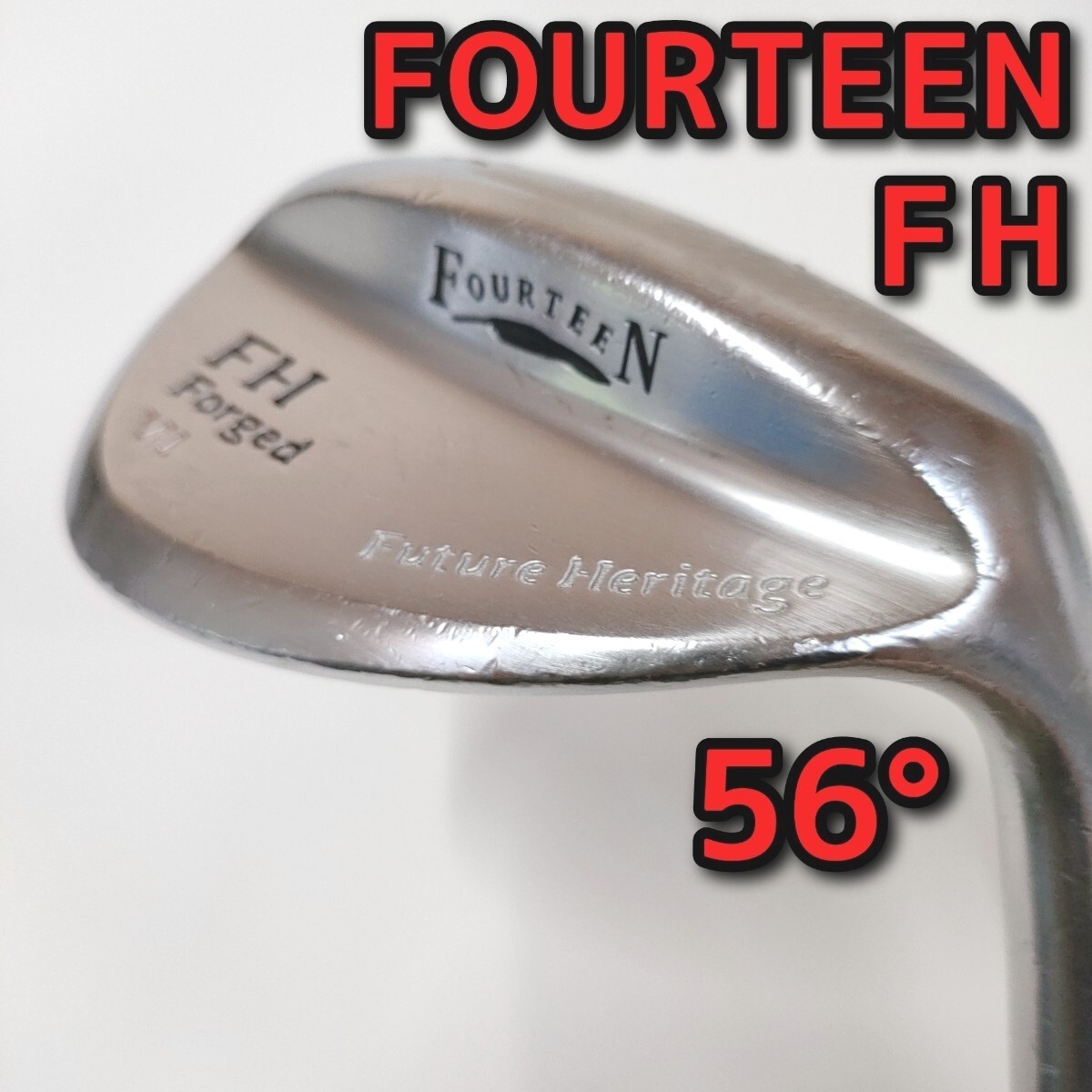 Fourteen - フォーティーン　FHフォージドV1 52度　ヘッド未使用品 フォーティーン FHフォージドV1ウェッジ】軽めで振りやすく