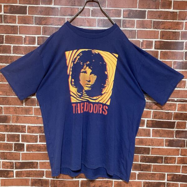 【入手困難】THE DOORS★ザ・ドアーズ★ジムモリソン★ビッグシルエット★ロック★バンドtシャツ★ヴィンテージ★vintege★XL★古着