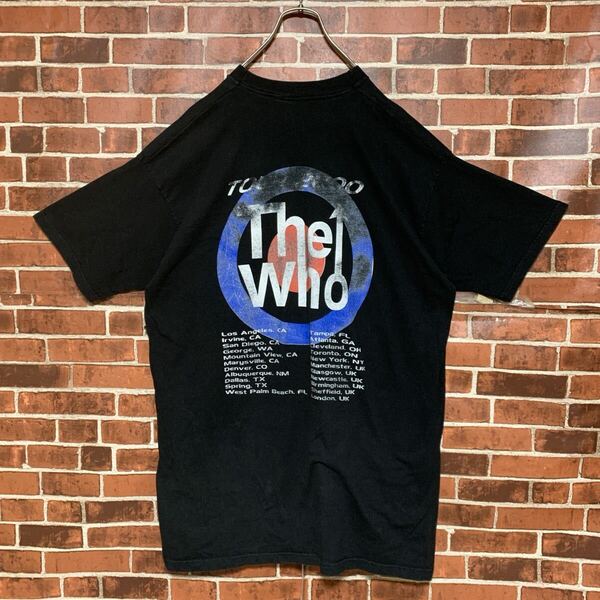 【入手困難】The Who★ザ・フー★2000s★ツアー★両面プリント★ビッグサイズ★ビッグシルエット★ヴィンテージ★バンドtシャツ★古着