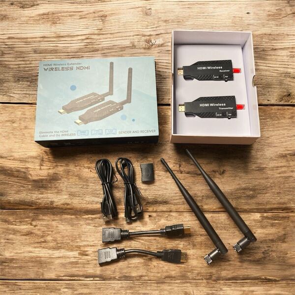 【新品未使用】HDMI送受信機 ドングル型 ワイヤレス 無線HDMI 便利グッズ AV周辺機器 映画 HDMI HDMIケーブル ワイヤレスHDMI PC周辺機器