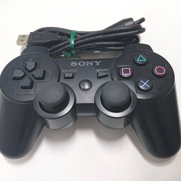 【清掃済み】PS3 純正 コントローラー DUALSHOCK3 SONY デュアルショック3 USBケーブル
