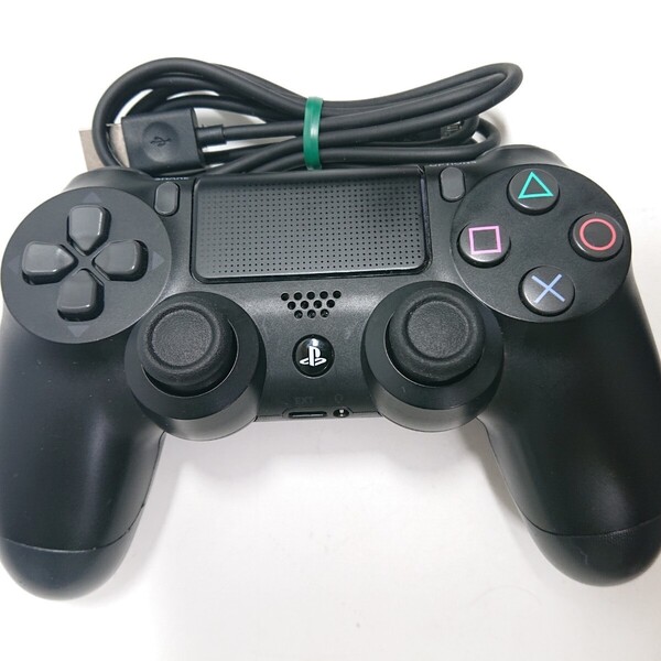 【清掃済み】PS4 純正 コントローラー DUALSHOCK4 SONY デュアルショック4 USBケーブル ブラック