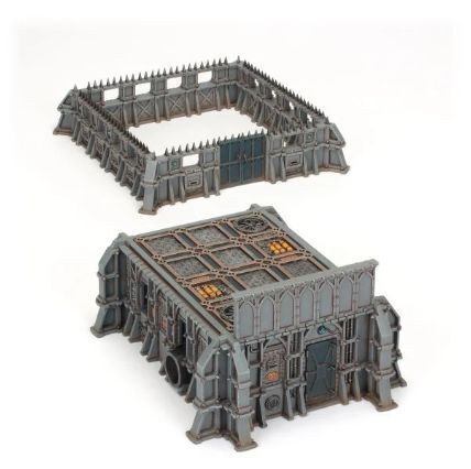 ★ウォーハンマー40k★ウォーハンマー 情景モデル★テレイン 【STC居住バンカー&防御壁】★WARHAMMER40k