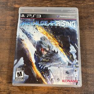 北米版 METALGEAR RISING REVENGEANCE サントラ LIMITED EDITION サウンドトラック メタルギア ライジング リベンジェンス PS3 プレステ