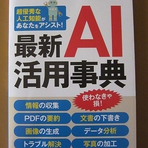 送料無料★即決★最新AI活用辞典 161ページ Copilot ChatGPT 日経PC21 2024年8月号付録 新品未読品★匿名配送